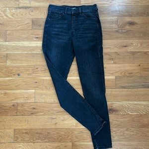 Women’s Express High Waisted Black Skinny Jeans